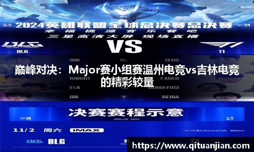 巅峰对决：Major赛小组赛温州电竞vs吉林电竞的精彩较量